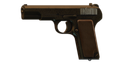 Пистолет ТТ-33 7.62x25 ТТ (Золотой) По умолчанию