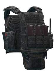 Чехол для бронеплит Stich Profi "Plate Carrier вер.2" (Черный) По умолчанию