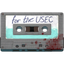 Аудиокассета от командира USEC с надписью "For the USEC"