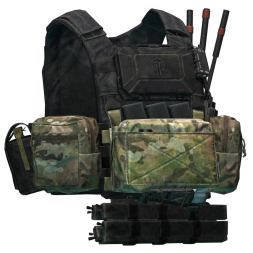 Чехол для бронеплит Spiritus Systems "LV-119" (Black Division, Снаряженный) По умолчанию