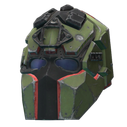 Баллистический шлем DevTac "Ronin Respirator" (Eternal Green)