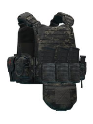 Чехол для бронеплит First Spear "Strandhogg" (MultiCam Black) Разобранное