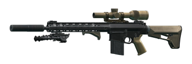 Марксманская винтовка Knight's Armament Company SR-25 7.62x51 PM II 1-8x24